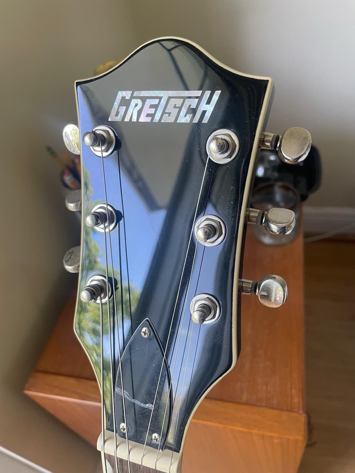 Gretsch G5655T-QM Electromatic Center Block Jr Quilted Maple w/Bigsby, Sweet Tea