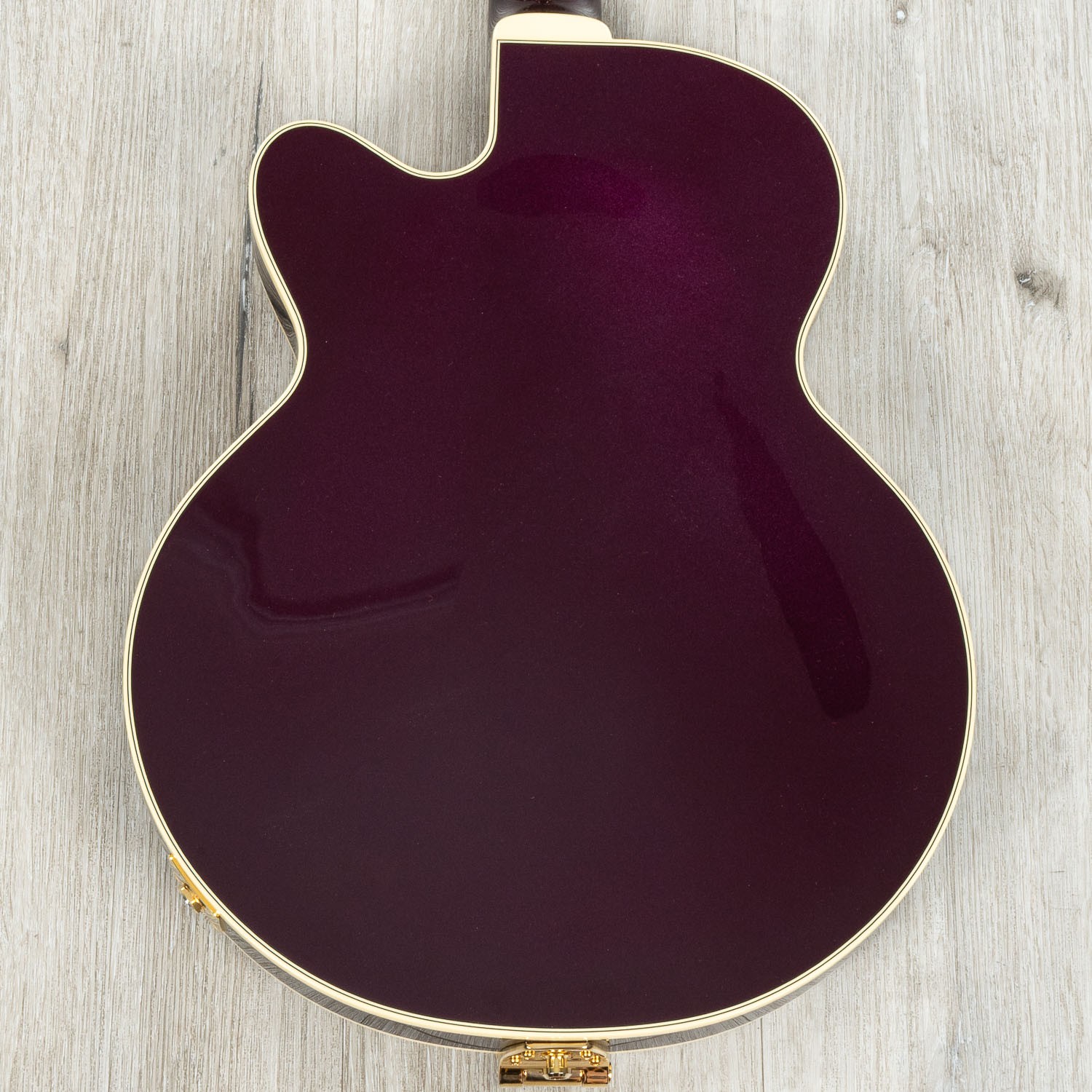 Gretsch Professional Broadkaster Jr. LX Center Block Guitar, Blackberry