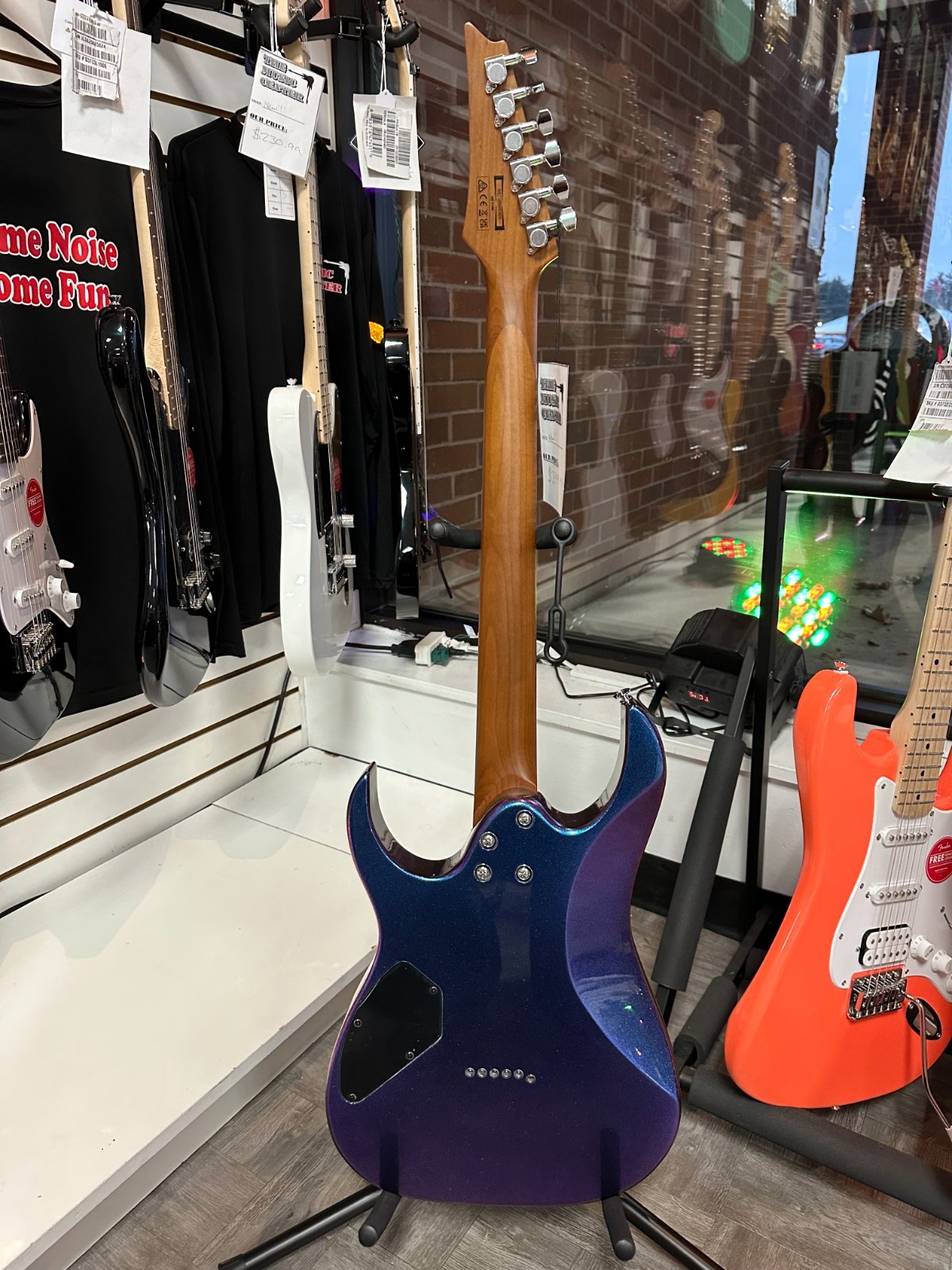 Ibanez GRG121SP GIO Electric Guitar (Blue Metal Chameleon)