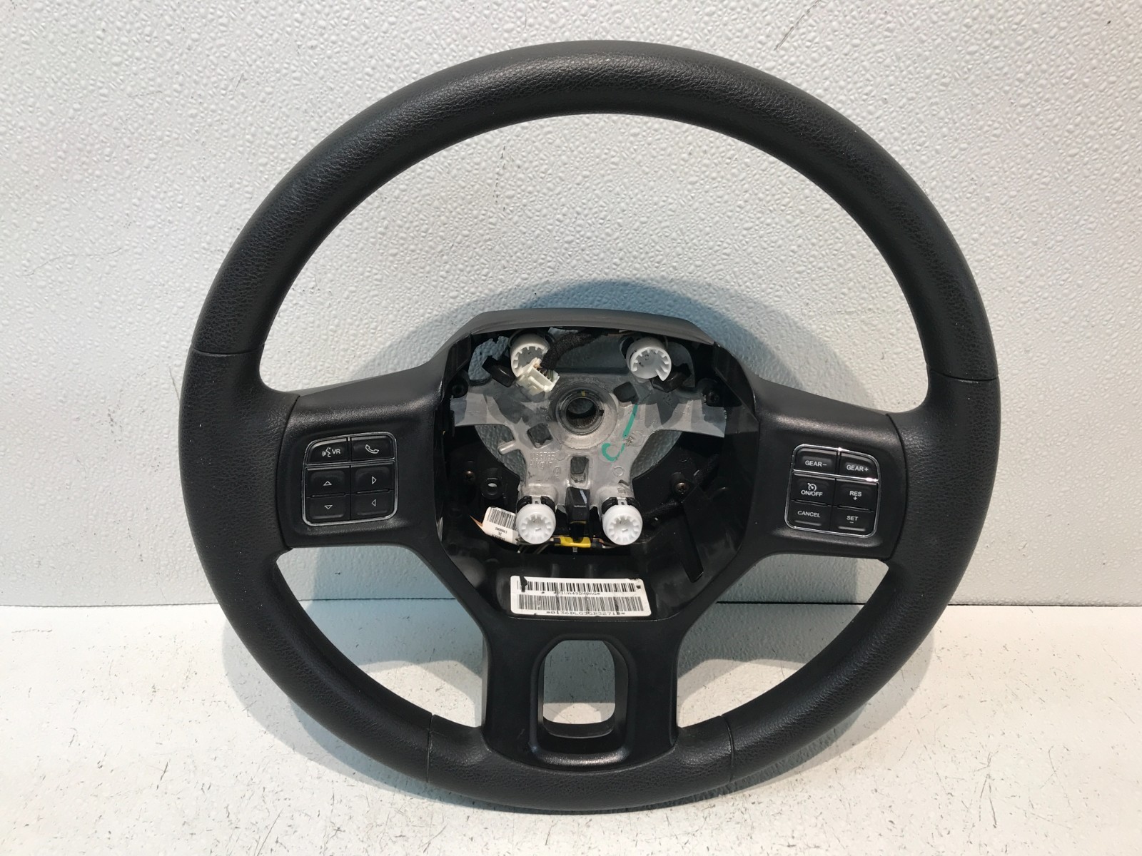 2013-18 Ram 1500 Black Leather Steering Wheel OEM