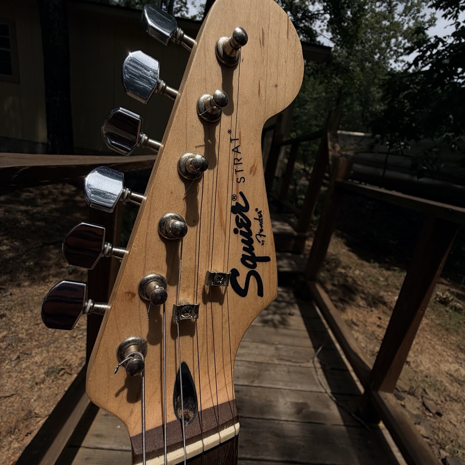 Squier Strat by Fender Crafted in Indonesia Low Action Plays Well