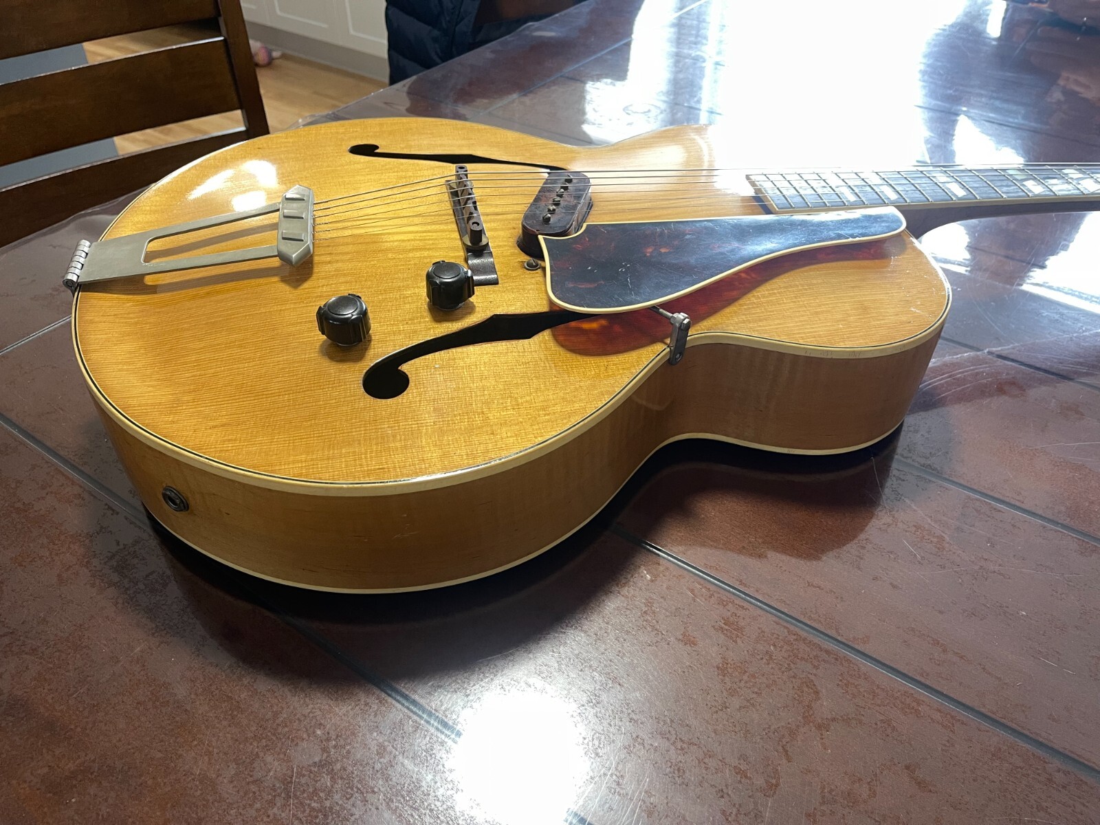 1941 Gibson ES-300 Arch Top Blonde Hollow Body Electric Guitar NICE EXAMPLE