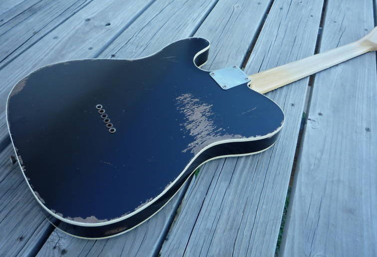 MJT Official Custom Order Aged Nitro Bound Body USACG Neck Combo Kit Mark Jenny