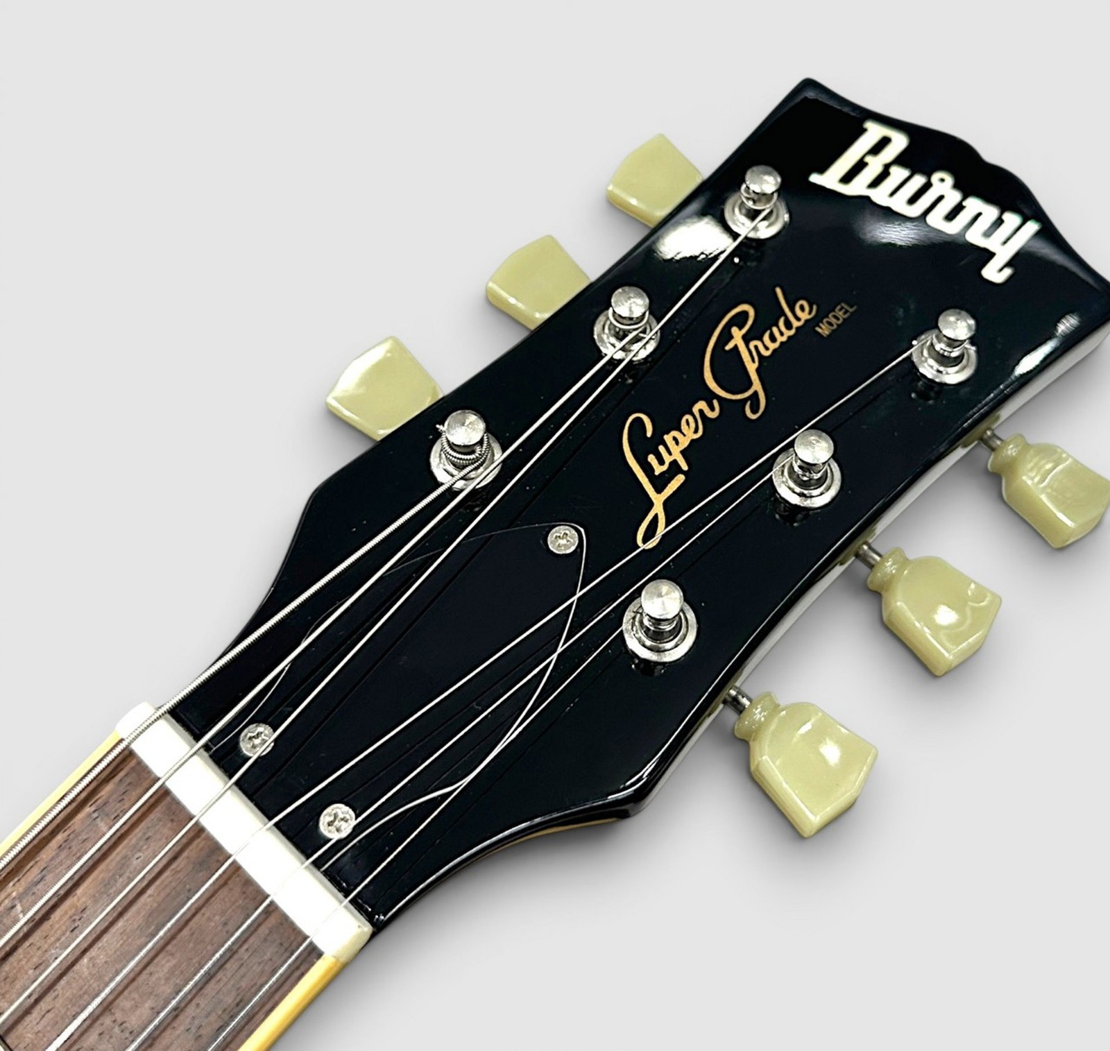 Burny RLG-55 Gold Top Used Maple Top Mahogany Back Body Rosewood Fingerboard