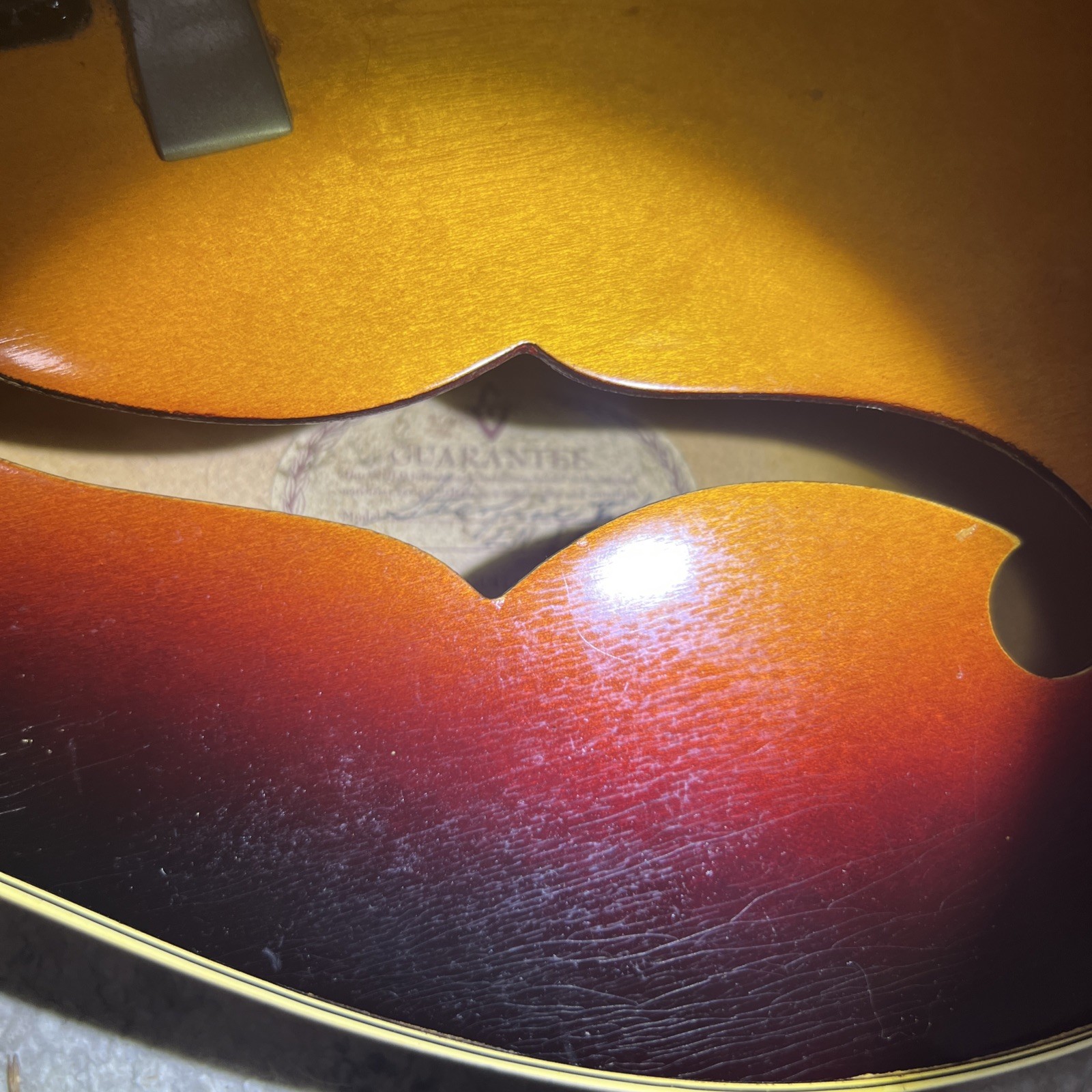 1960’s GUILD STARFIRE V EN-853 Vintage Sunburst Maple Hoboken NJ USA Made “RARE”