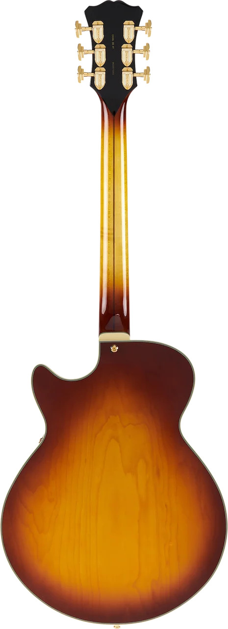 D’Angelico Excel SS XT Semi-hollowbody Electric Guitar – Iced Tea Burst Quilt
