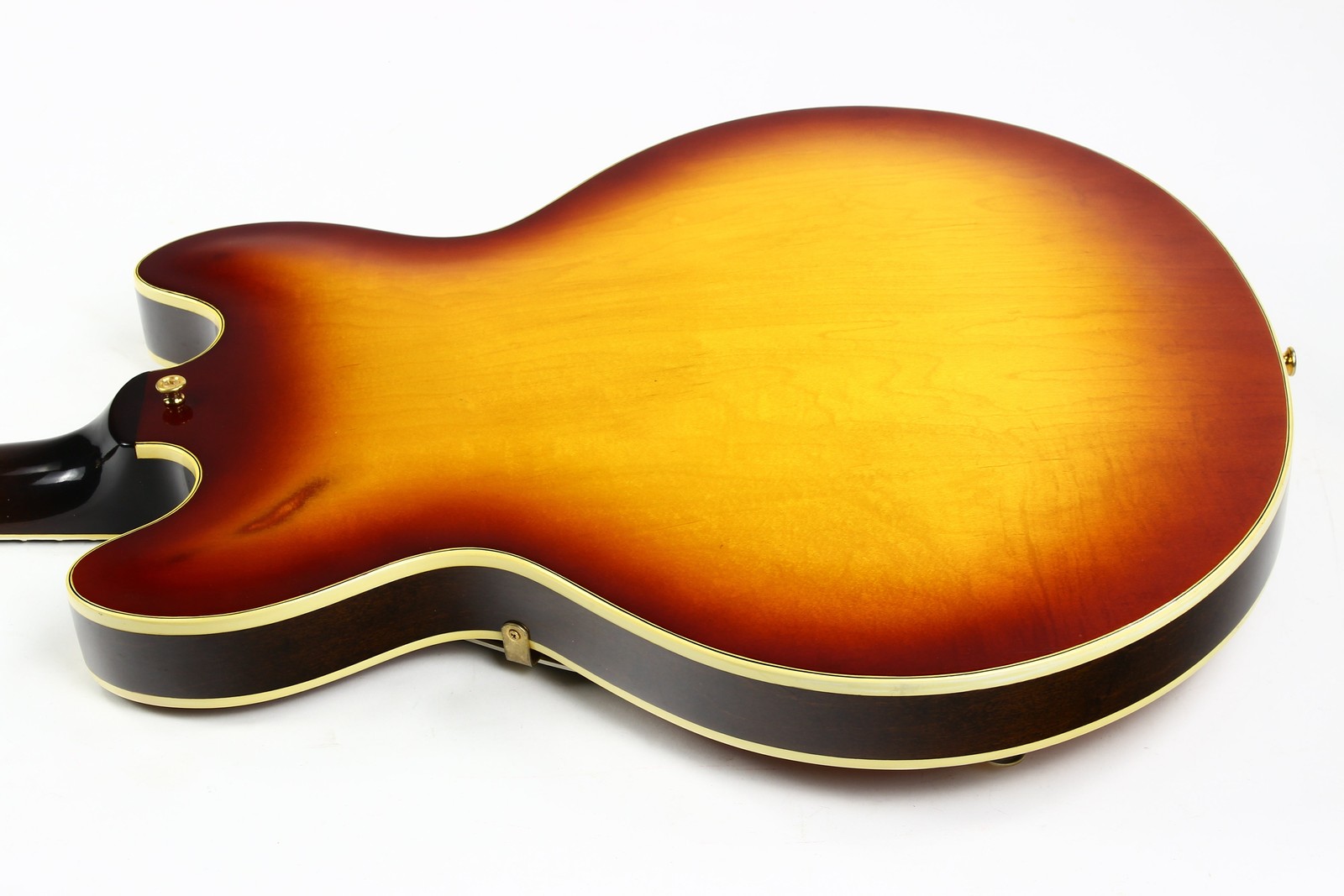 1964 Epiphone Sheraton Sunburst w Original Case | Wide Nut Vintage Kalamazoo