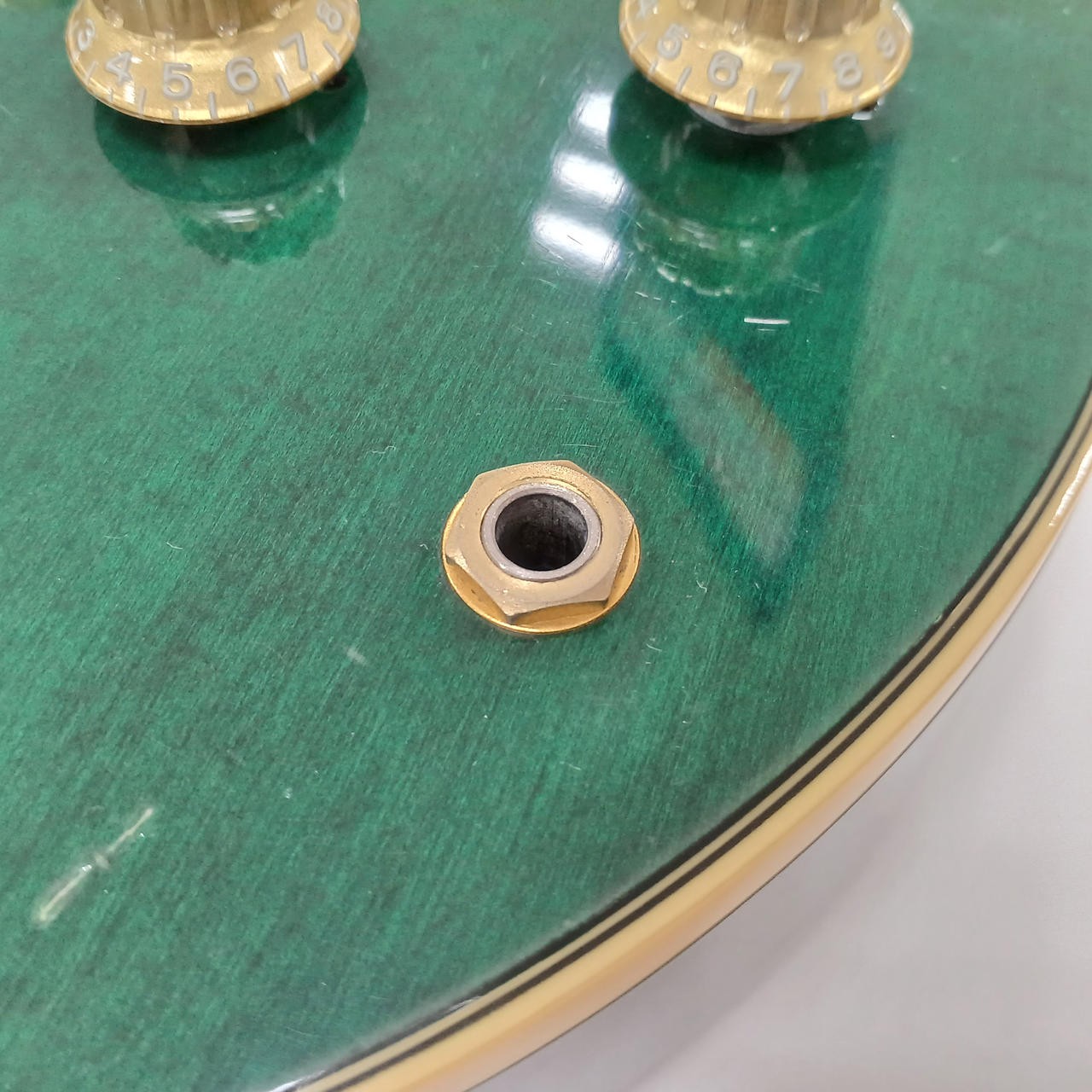 YAMAHA SG1500 Jade Green SG Type Electric Guitar Used Shipping From Japan