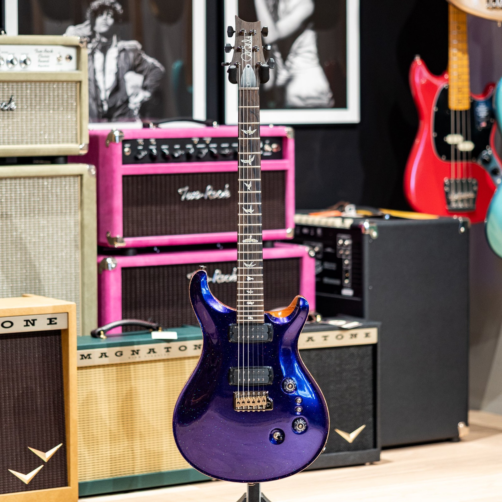 PRS Custom 24-08 – Nebula Sparkle w/ Natural Back