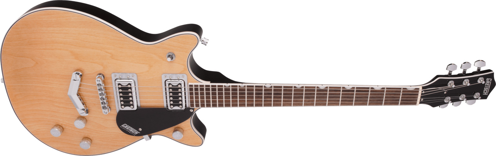 Gretsch G5222 Electromatic Double Jet BT Stoptail Electric Guitar, Natural