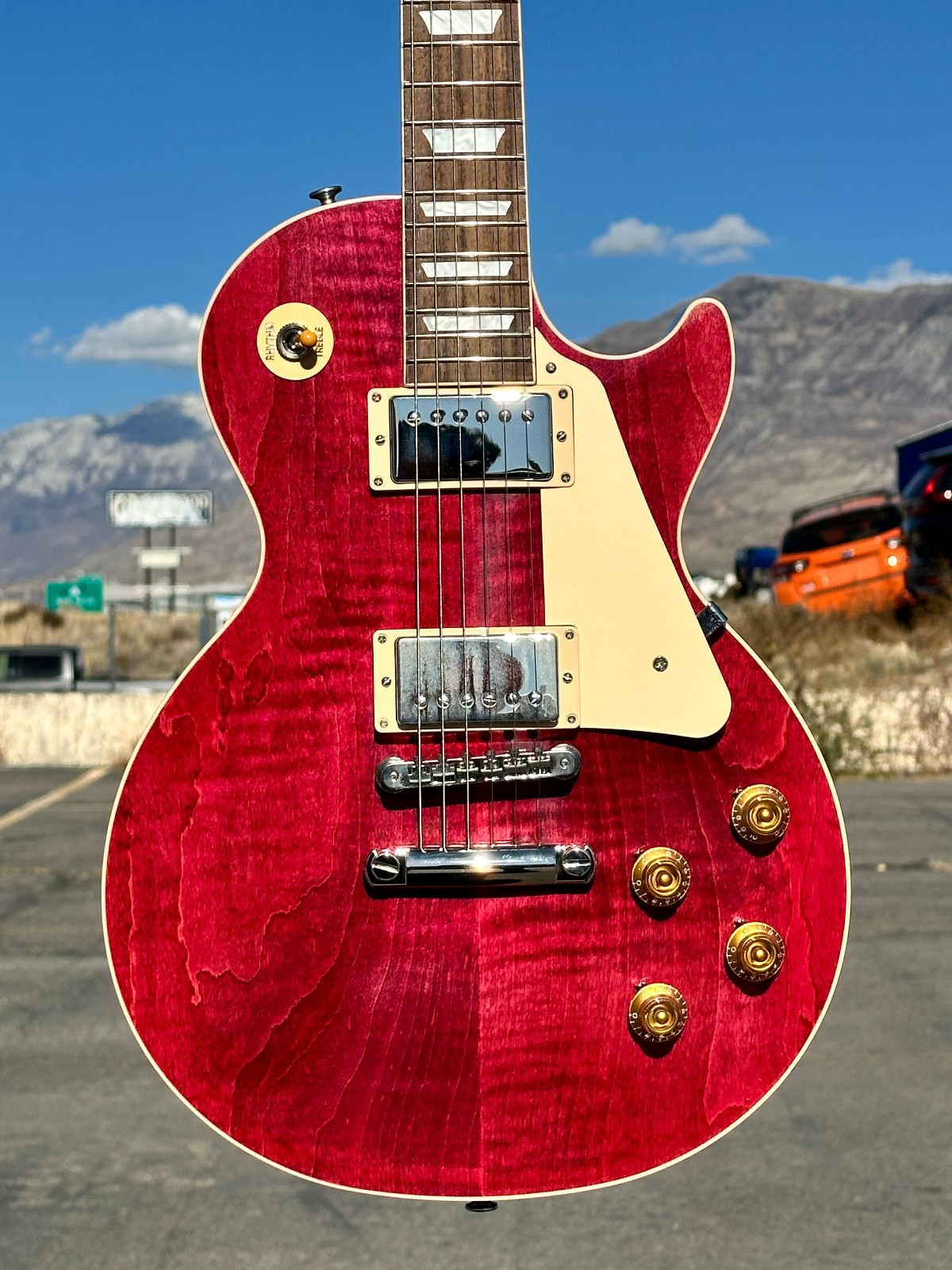 Gibson Les Paul Standard ’50s Figured Top Fuchsia Open Unplayed 9lbs1oz #277