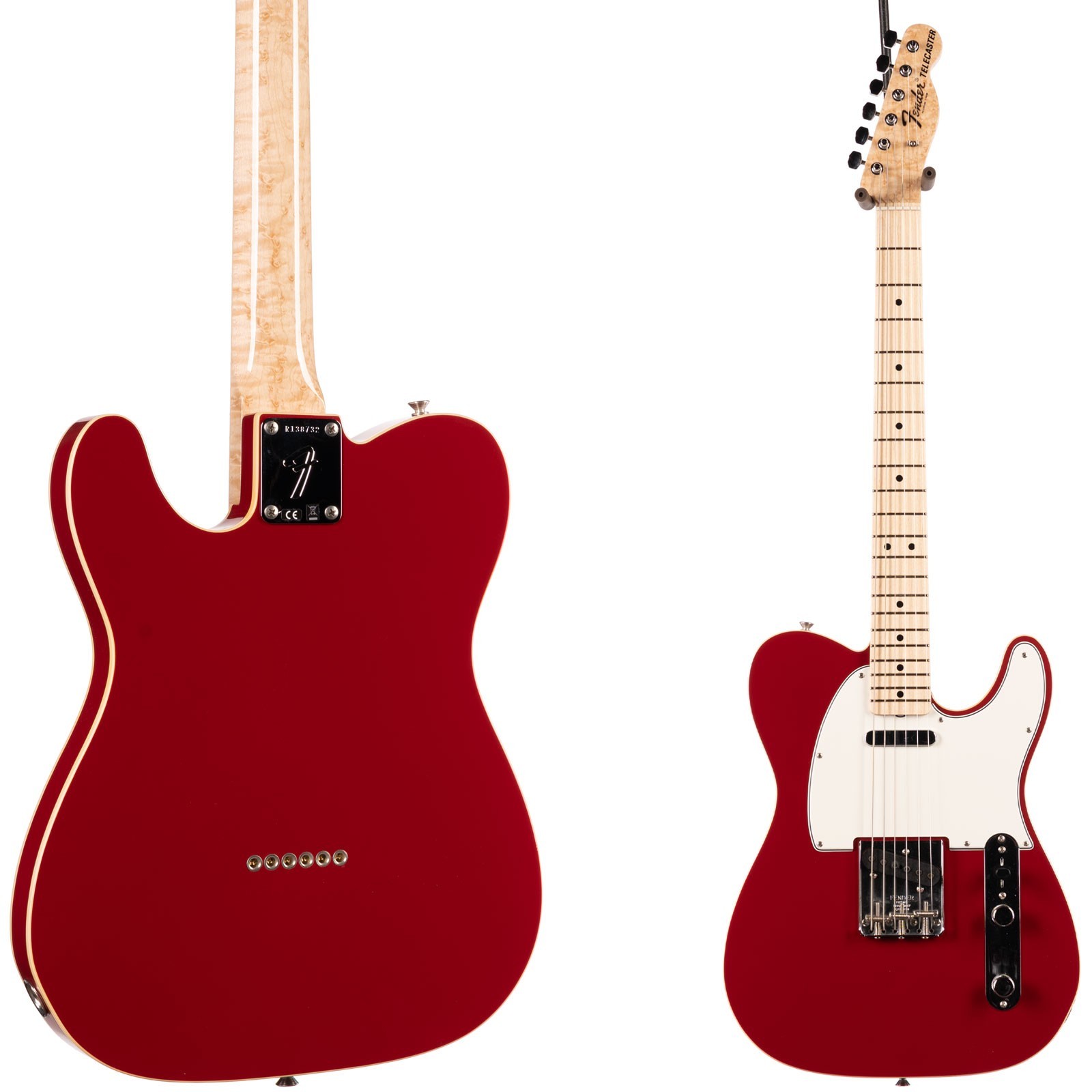 Fender Custom Shop Vintage Custom ‘68 Telecaster Custom Aged Dakota Red (732)