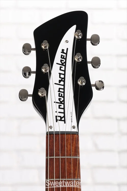 Rickenbacker 325C64 Miami 3 Pickup Semi-Hollow Guitar- Jetglo