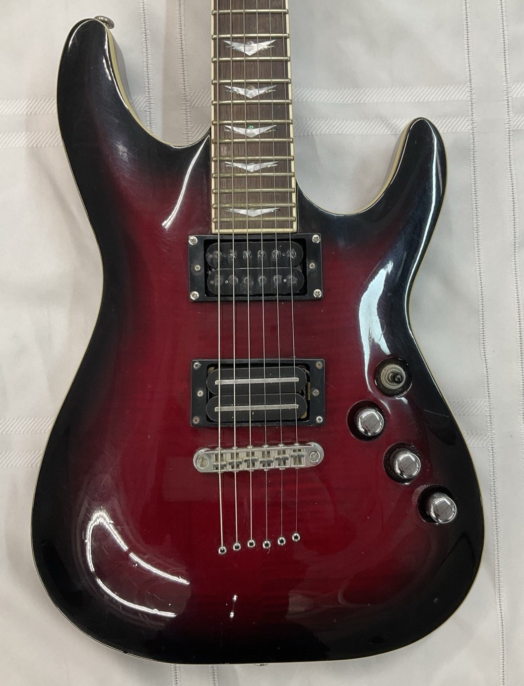 schecter electric guitar diamond series