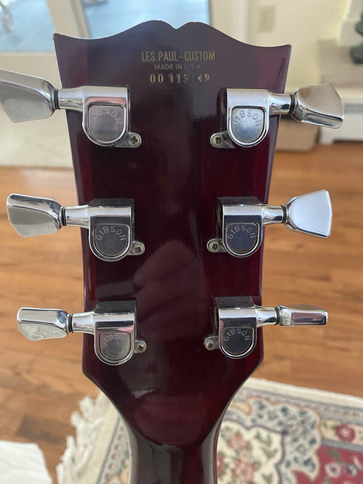 Gibson Les Paul Custom 1976 Wine Red