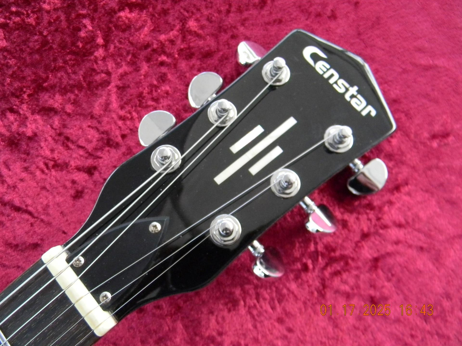 Censtar Set Neck HH Tele,Hot Zebra Humbuckers, Coil Splitting,Capacitor Upgrade