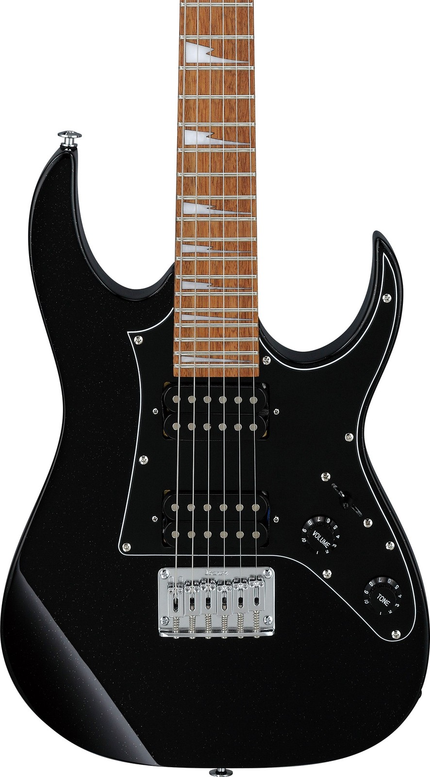 Ibanez GRGM21 RG Gio miKro Short-Scale Electric Guitar – Black Night w/ Gig Bag