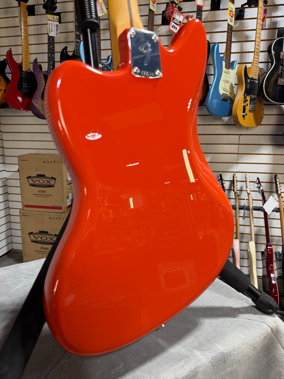 Fender Player II Jaguar – Coral Red & PLEK*D #907