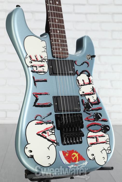 Fender Tom Morello’s “Arm The Homeless” Electric Guitar – Blue Ice Metallic