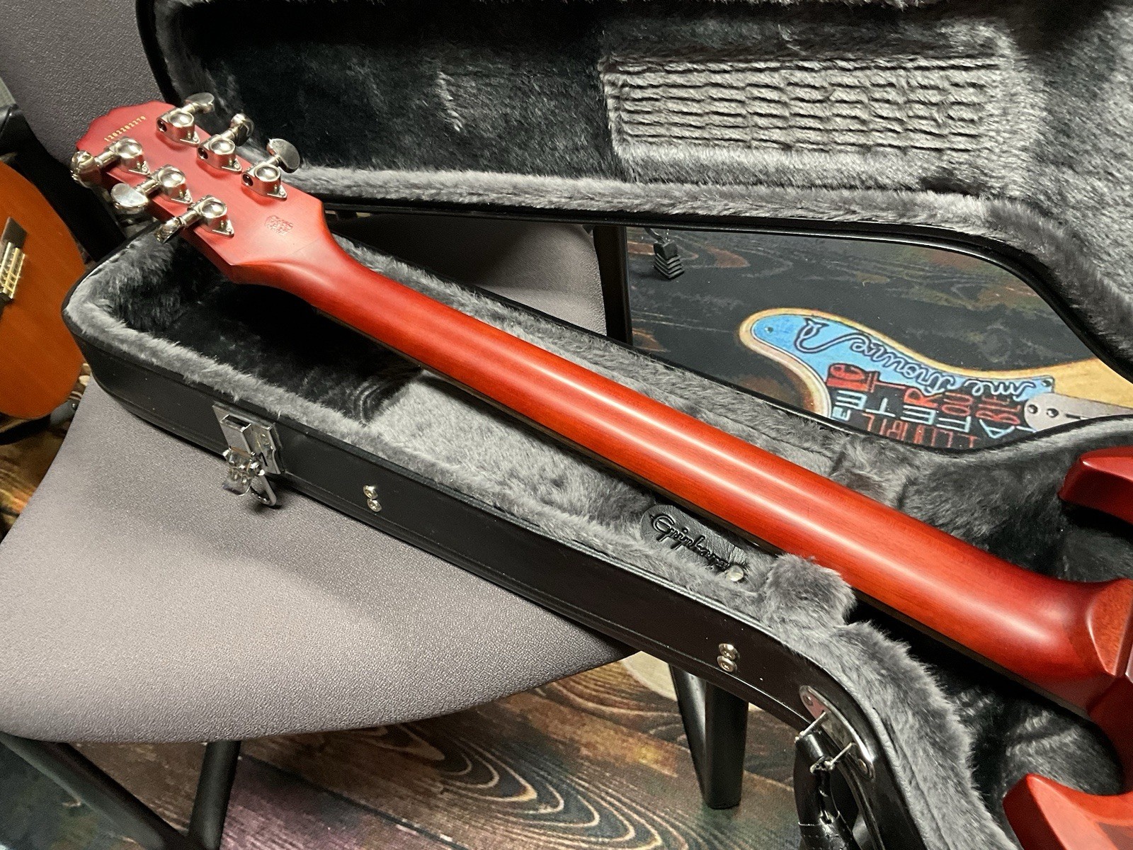 Epiphone SG Candy Apple Red Solid Body Electric Guitar 2012 excellent with case