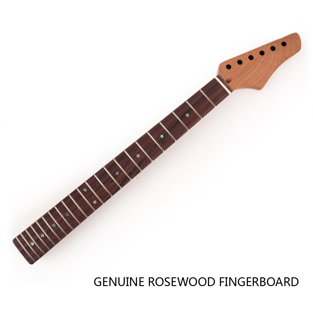 DIY electric TL guitar kits roasted maple neck 2pcs mahogany body rosewood FN