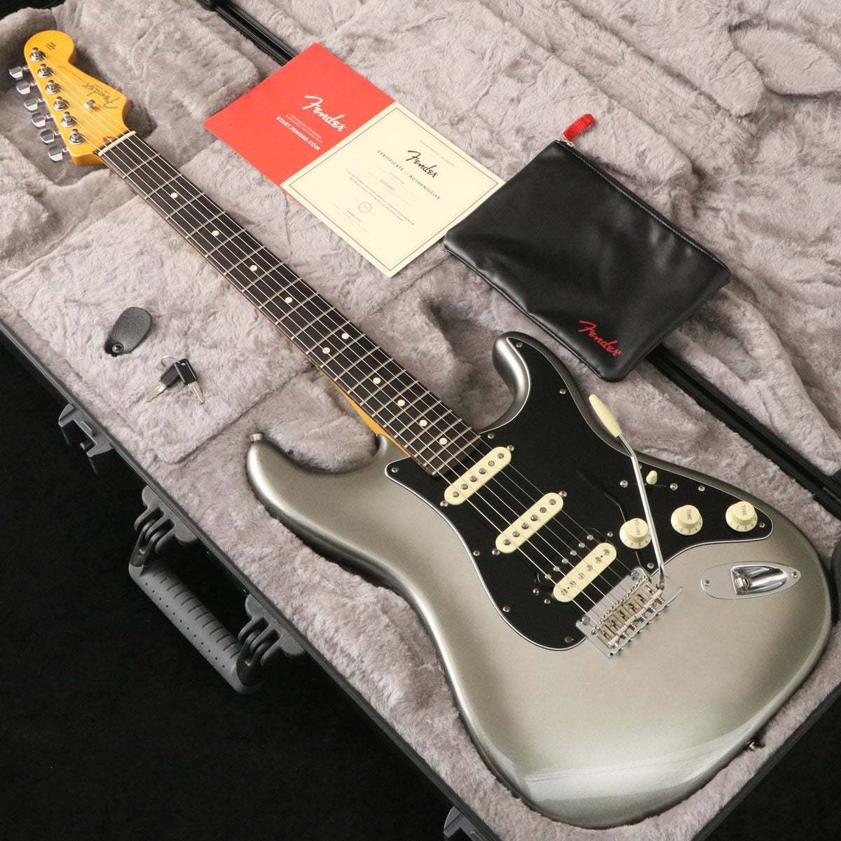 Fender American Professional Ii Stratocaster Hss Rosewood Fb Mercury Used