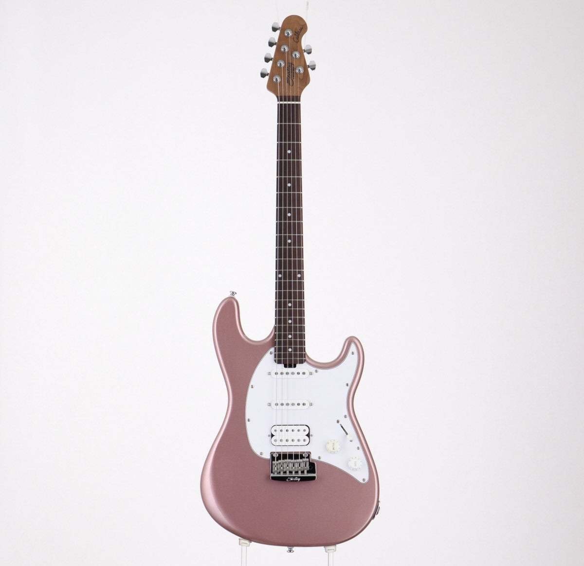 Sterling Cutlass CT-50 HSS Rose Gold Electric Guitar Used w/ Soft Case