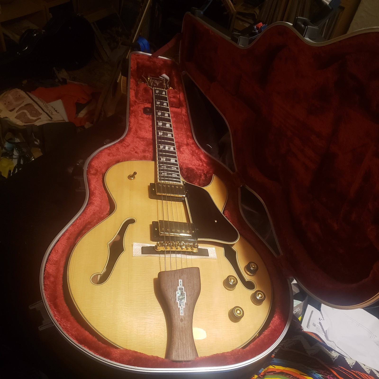 Used Ibanez LGB30NT George Benson Signature Guitar – Natural Virtually New