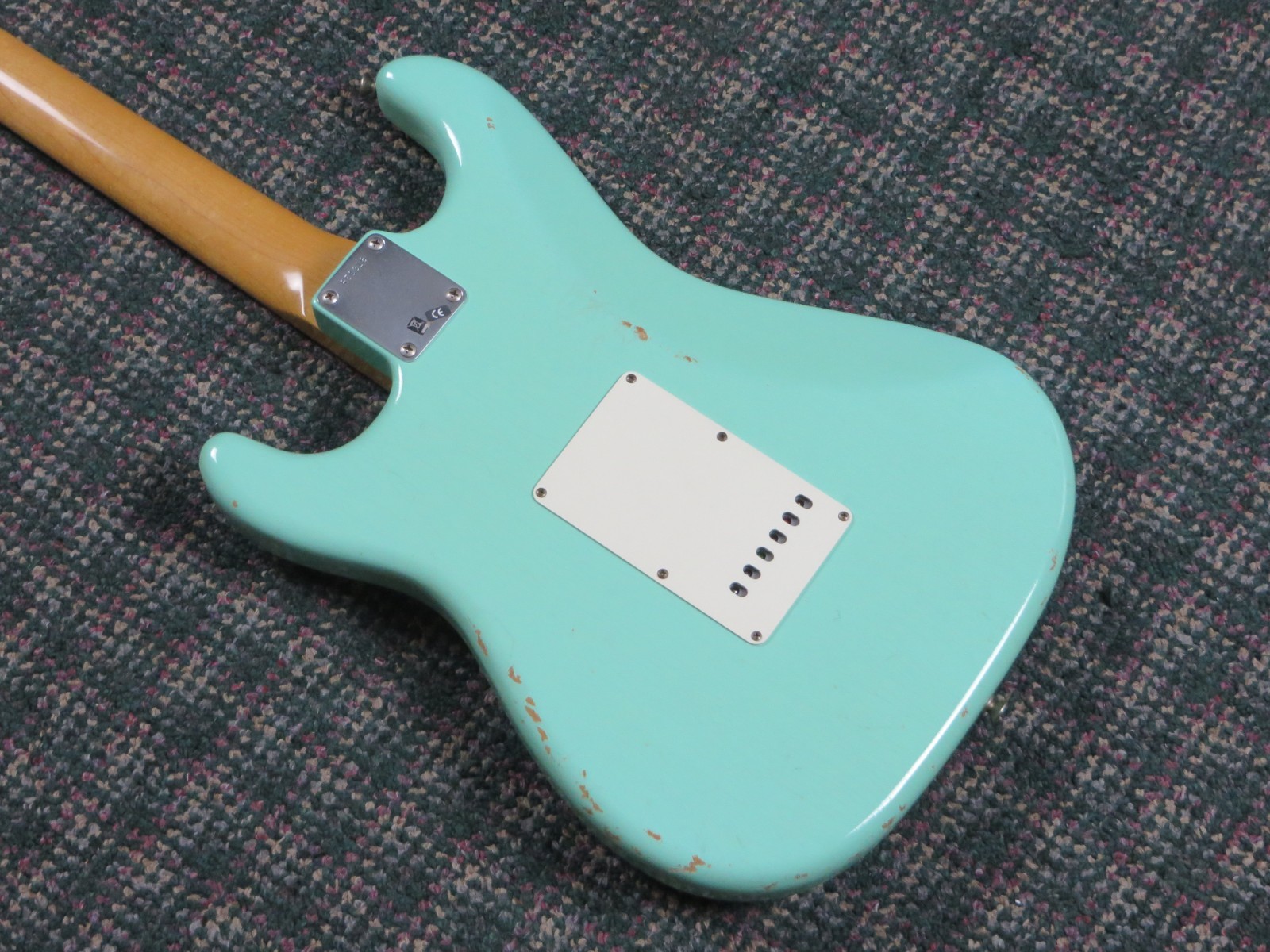 2012 Fender Custom Shop 1960 Stratocaster Relic Surf Green w/Matching Headstock!