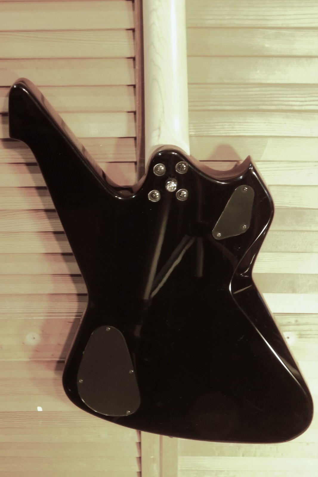 Washburn PS100 Paul Stanley Signature Model Korean ’98 HH Glossy Black wSoftcase