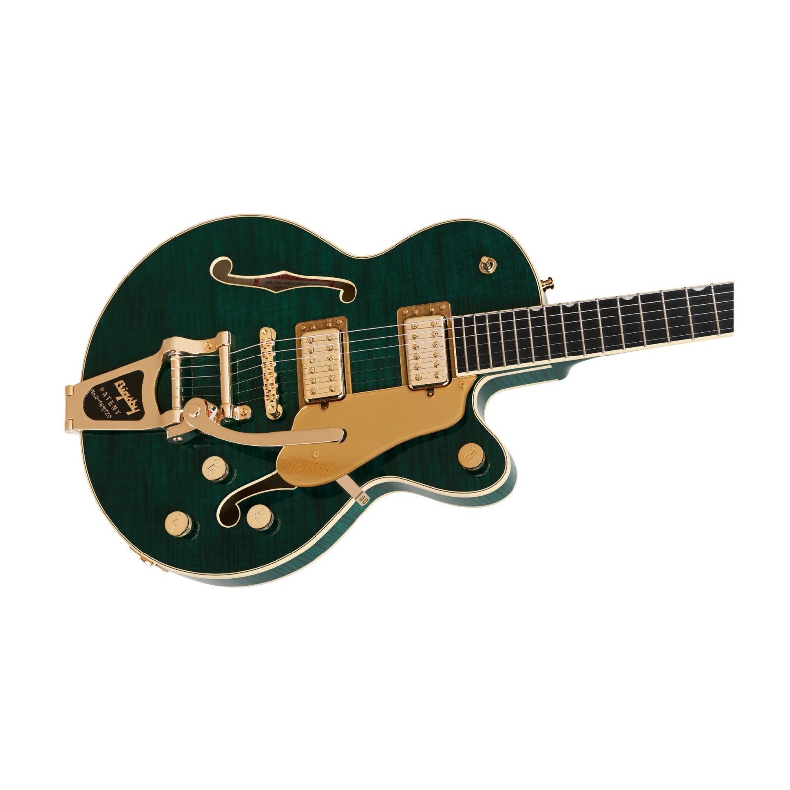Gretsch Broadkaster Jr. LX Figured Center Block Electric Guitar (Tropic Aura)