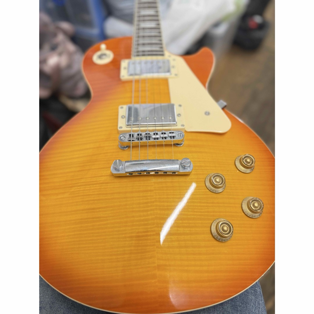 Blitz by AriaProII Leopard Electric Guitar