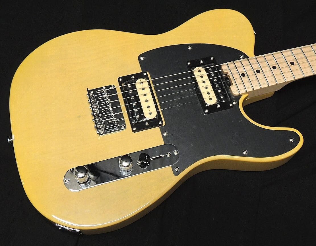 SCHECTER LINE OL-TE-2H-FXD Butterscotch Telecaster Type Guitar with Gig Bag