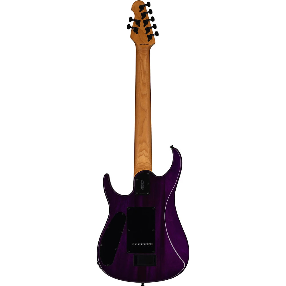 Sterling by Music Man JP157 with DiMarzio Pickups 7String Guitar Purple Nebula