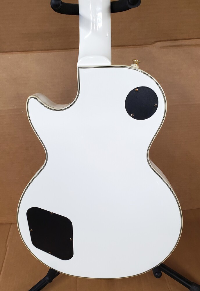 Epiphone Les Paul Custom Pro Electric Guitar w/ Gig Bag – Alpine White
