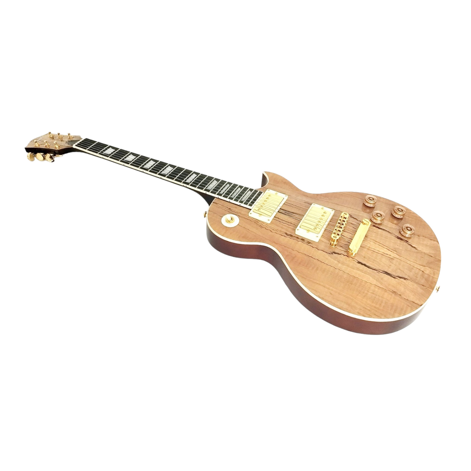 Products Haze SEG227GC Spalted Maple Veneer HLP Electric Guitars