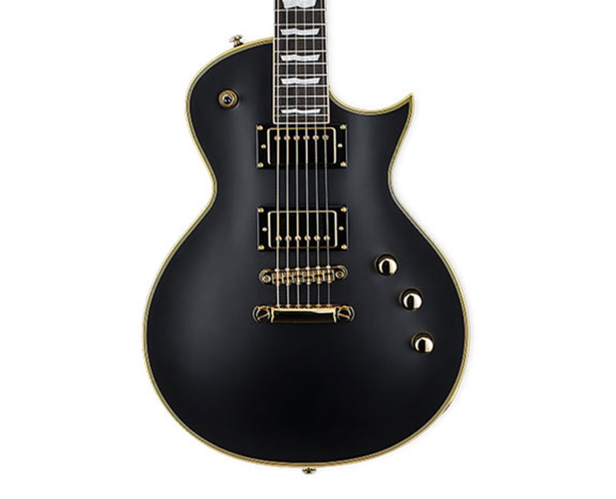 ESP LTD EC-1000 Electric Guitar w/Seymour Duncan – Vintage Black – B-Stock