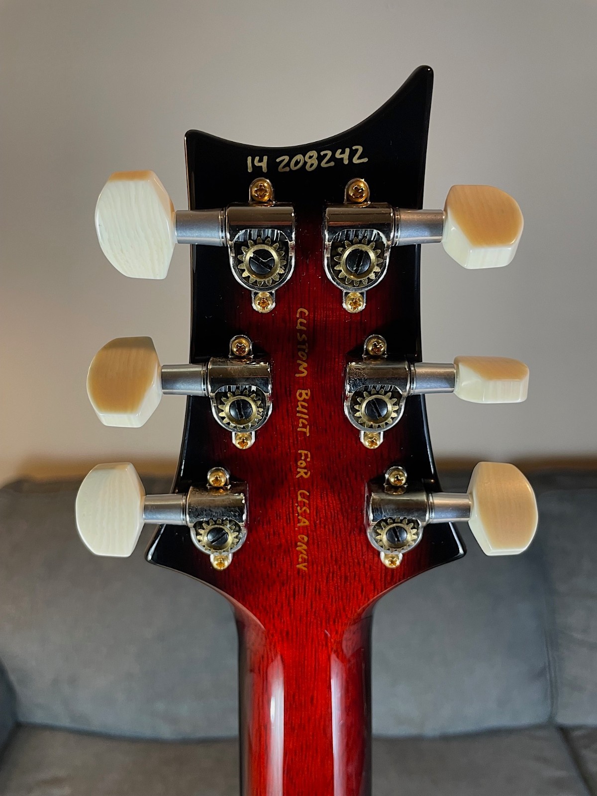 2014 PRS DGT (David Grissom) Wood Library “Quilted Artist Top” Sunset Burst