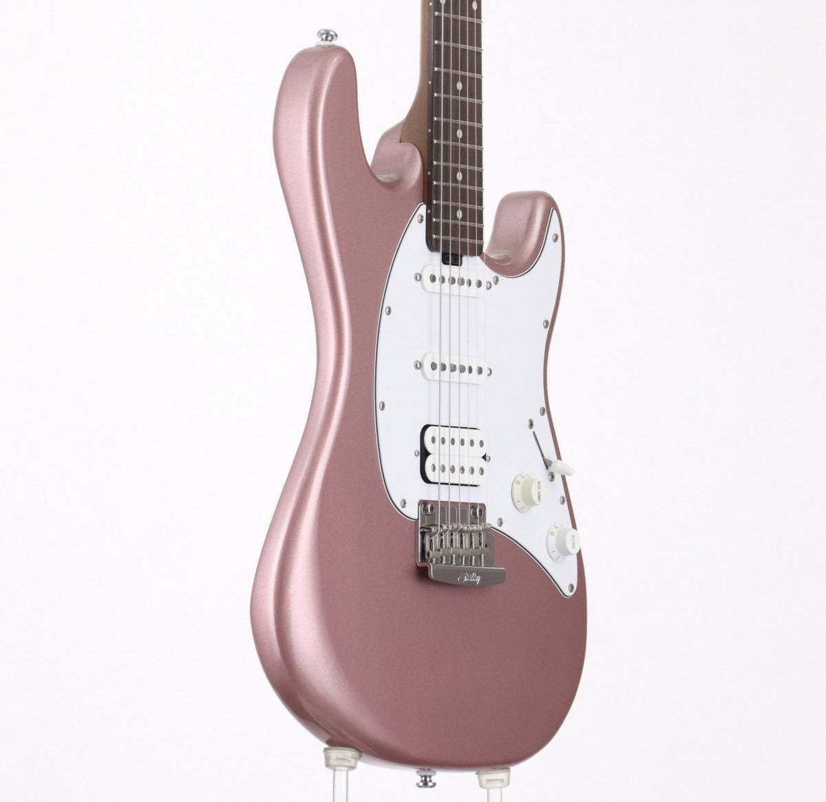 Sterling Cutlass CT-50 HSS Rose Gold Electric Guitar Used w/ Soft Case