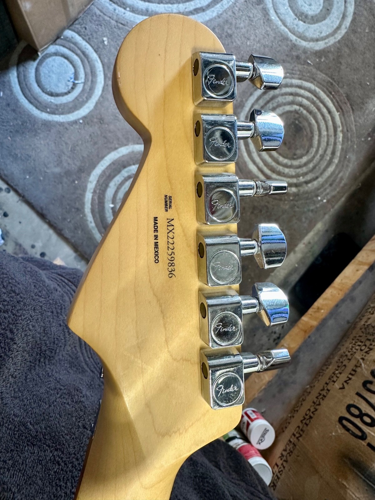 Fender Player Stratocaster Floyd Rose HSS Custom Pear Flake Super Strat finish