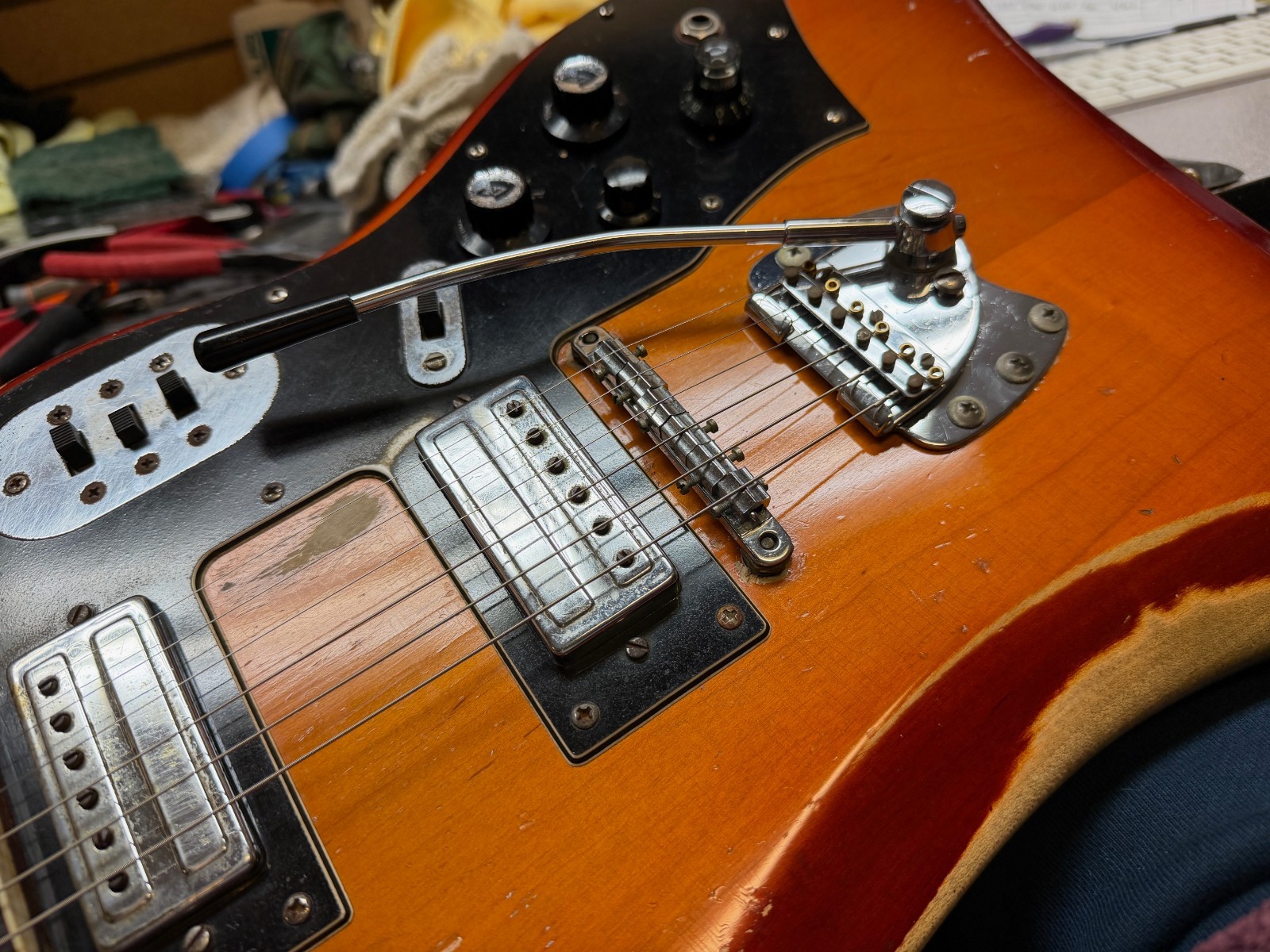 Vintage 1964 Guild S-200 Thunderbird Electric Guitar w/ VIDEO