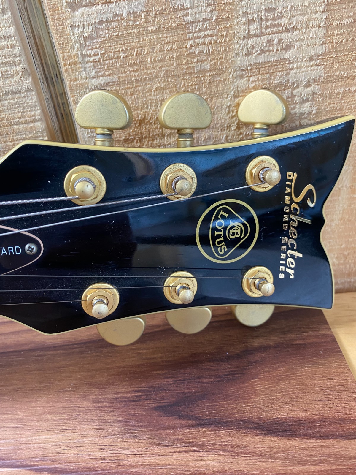 Schecter & Lotus Formula 1 Solo 6 Lotus AJR Custom Guitar 2012 Limited Edition