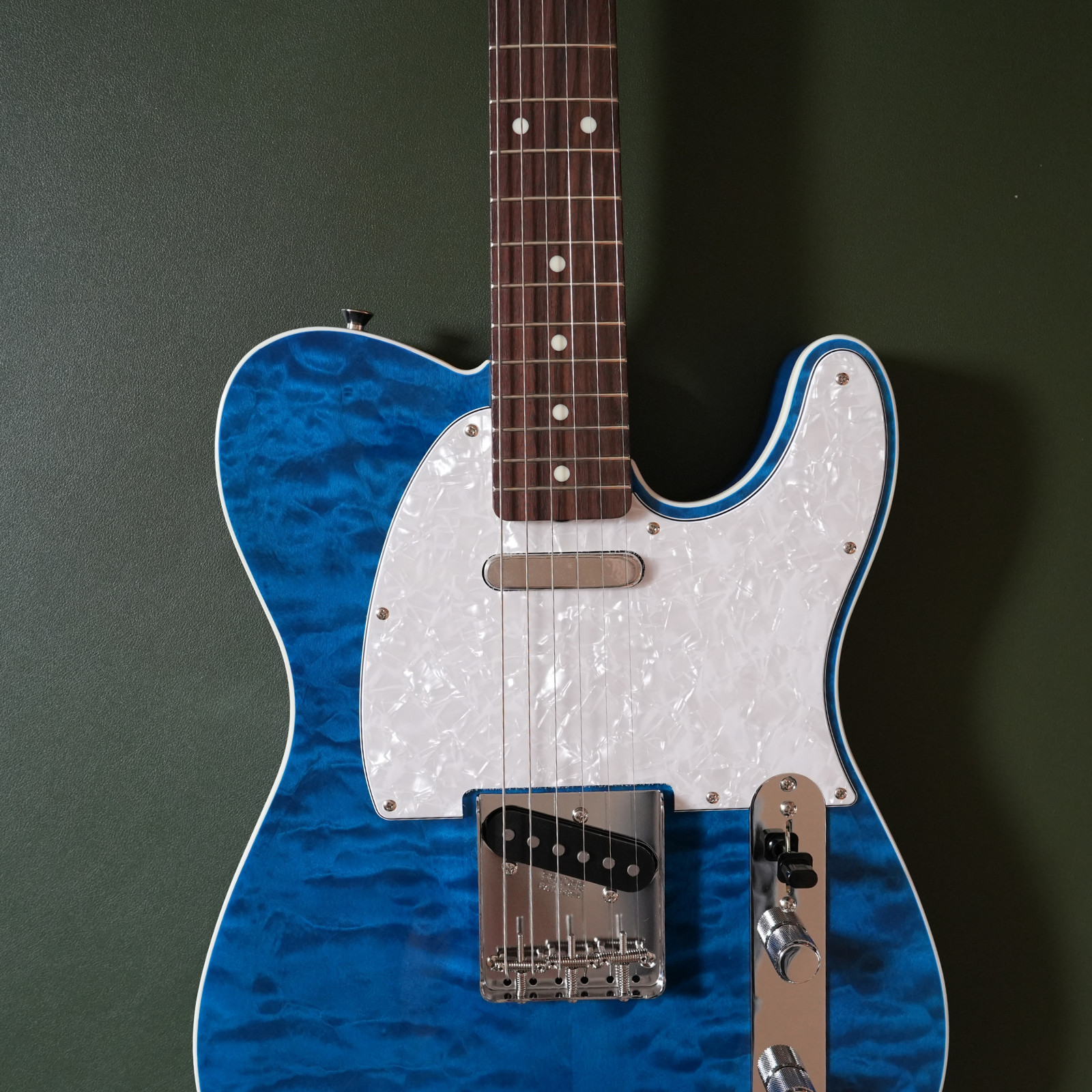 Fender FSR Made In Japan Traditional 60s Custom Telecaster Translucent Blue
