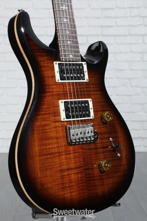 PRS SE Custom 24 Electric Guitar – Black Gold Sunburst