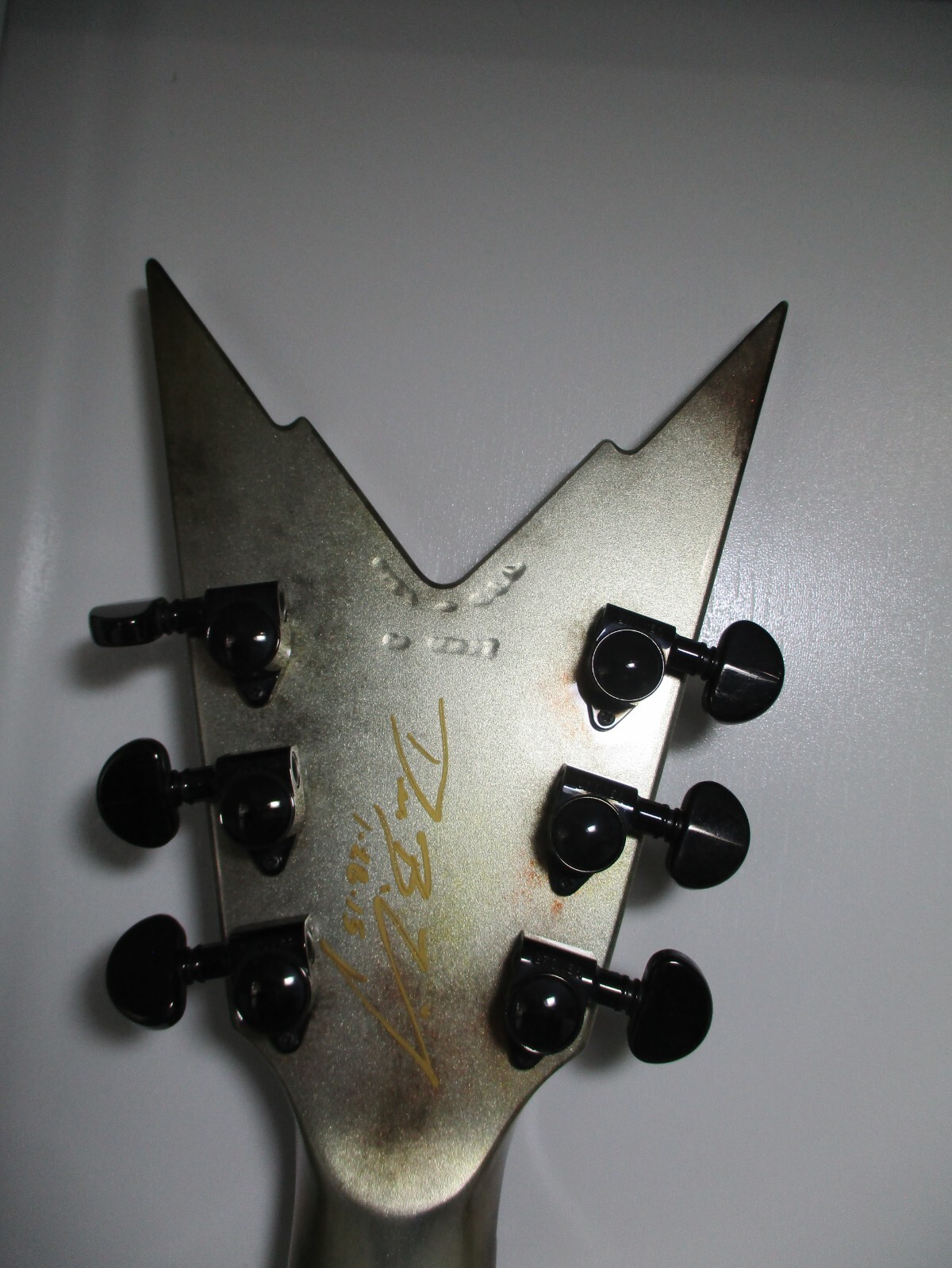 Dean USA Rust Razorback guitar from Dean’s custom shop