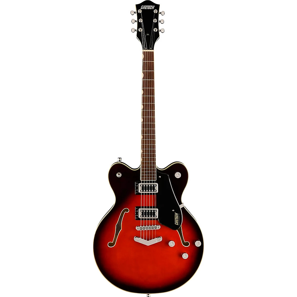 Gretsch G5622 Electromatic Center Block DoubleCut With VStoptail Claret Burst