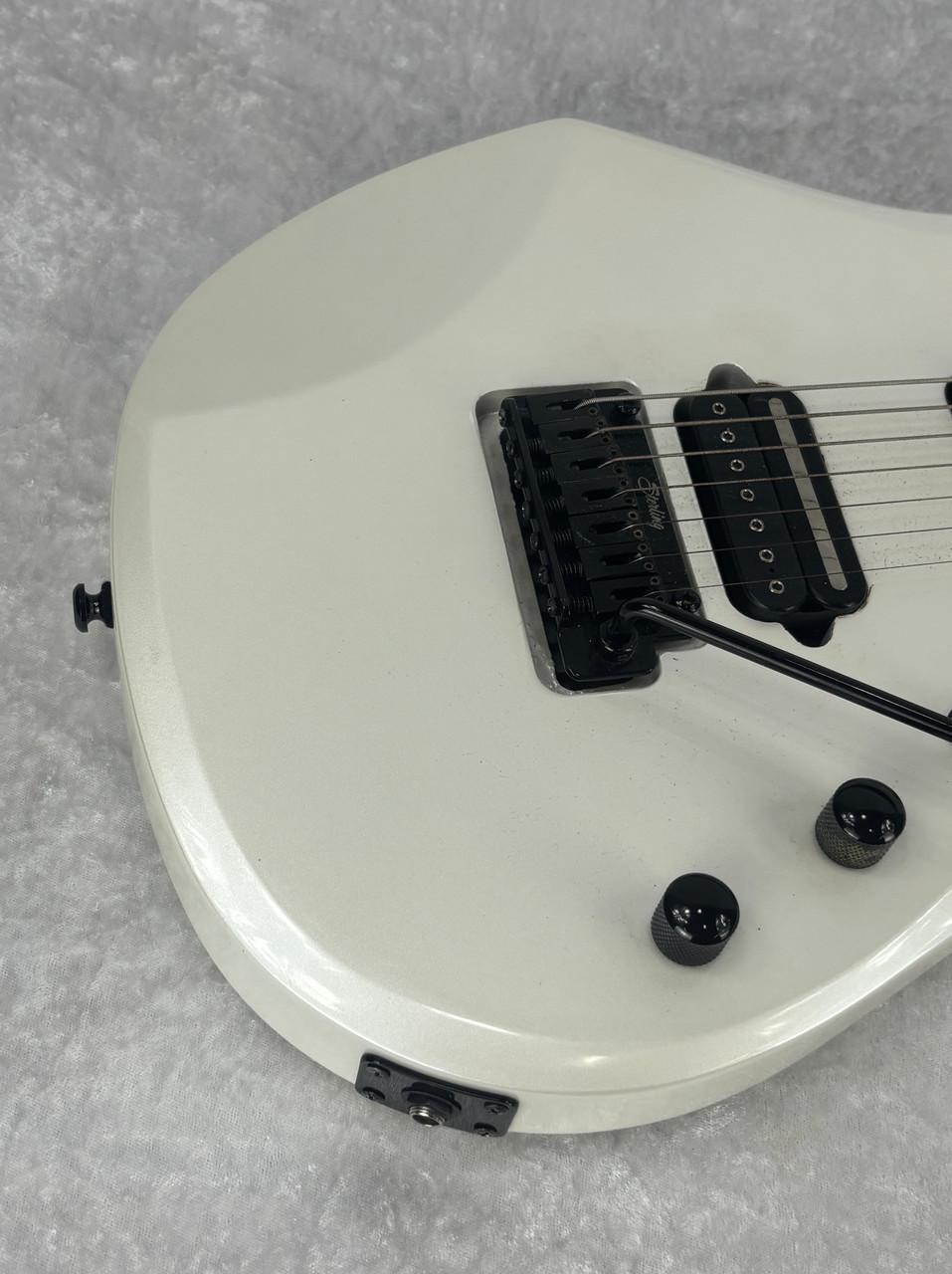 Sterling by Music Man JP70 John Petrucci guitar in pearl finish w/ bag