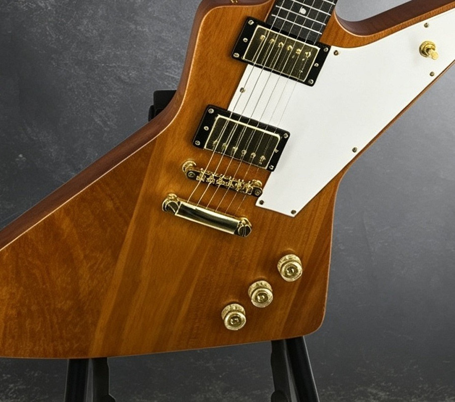 US Warehouse Yellow Electric Guitar Rosewood Fingerboard Gold Hardware