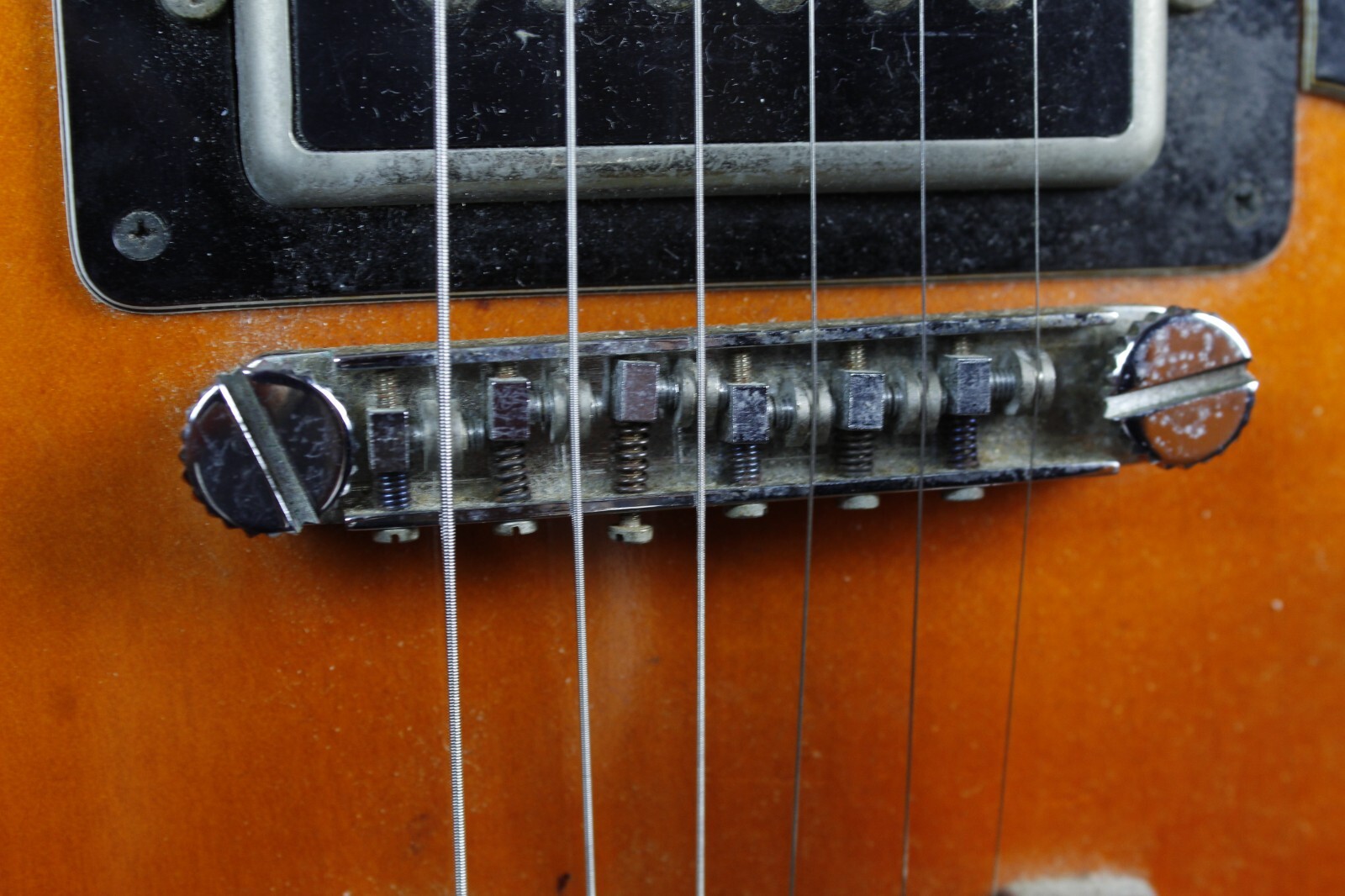 Framus Caravelle 5/117-52 60´s Orange Hollow-Body Guitar Made in Germany w/HSC