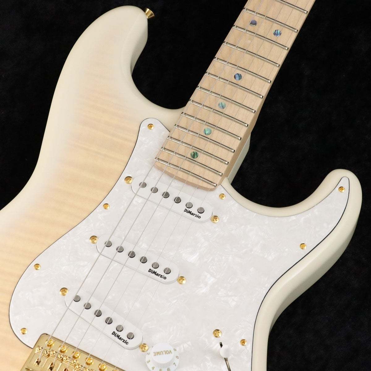 Fender Japan Exclusive Richie Kotzen Stratocaster See-Through White Burst 3.62kg